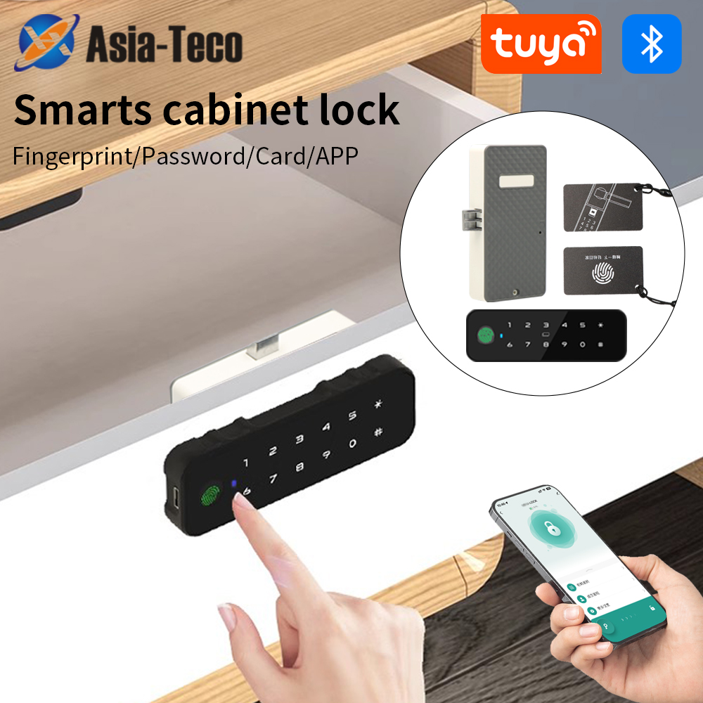 Furniture Hardware Bolts - Tuya Bluetooth Pintar Kabinet Kayu Kunci