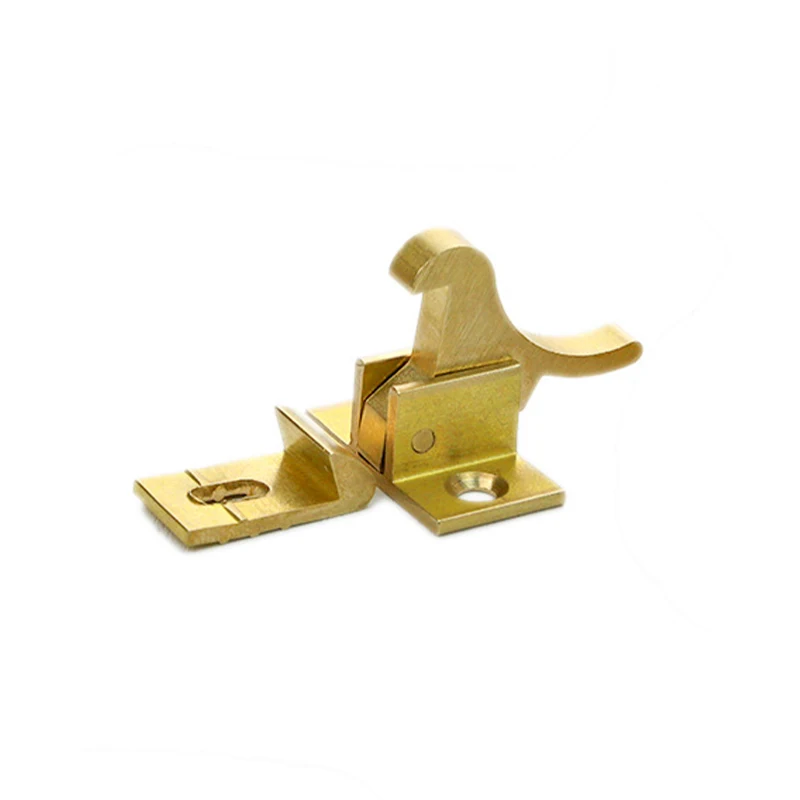Furniture Hardware Fittings - 1 Set kunci gerendel kuningan gesper