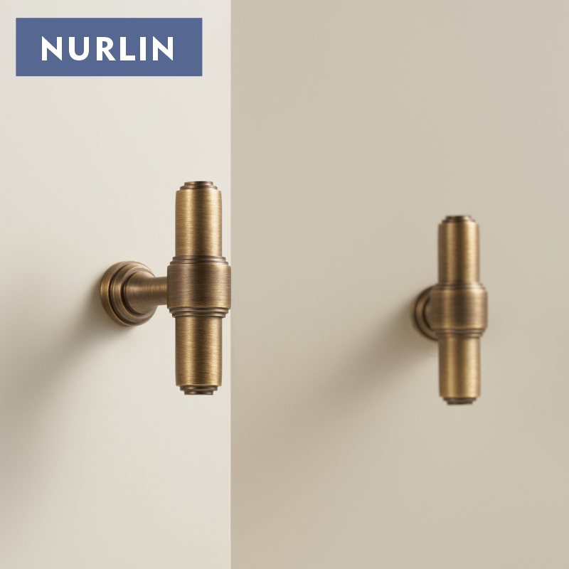 Furniture Hardware Bolts - Nurlin Kuningan Padat Perancis Retro Perunggu