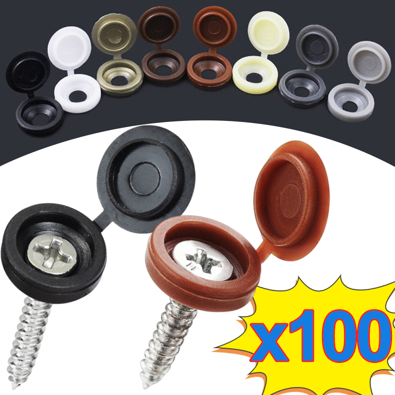 Furniture Hardware Screws - 10/500 Buah Penutup Dekoratif Sekrup Penutup