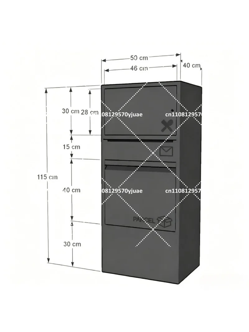 Furniture Hardware Bolts - Kotak Pengiriman Paket Aman untuk Penyimpanan