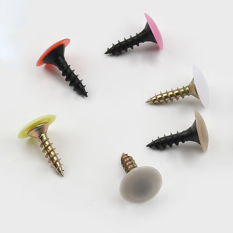 Furniture Hardware Screws - 100/500/1000 Buah Tutup Sekrup Plastik Mur