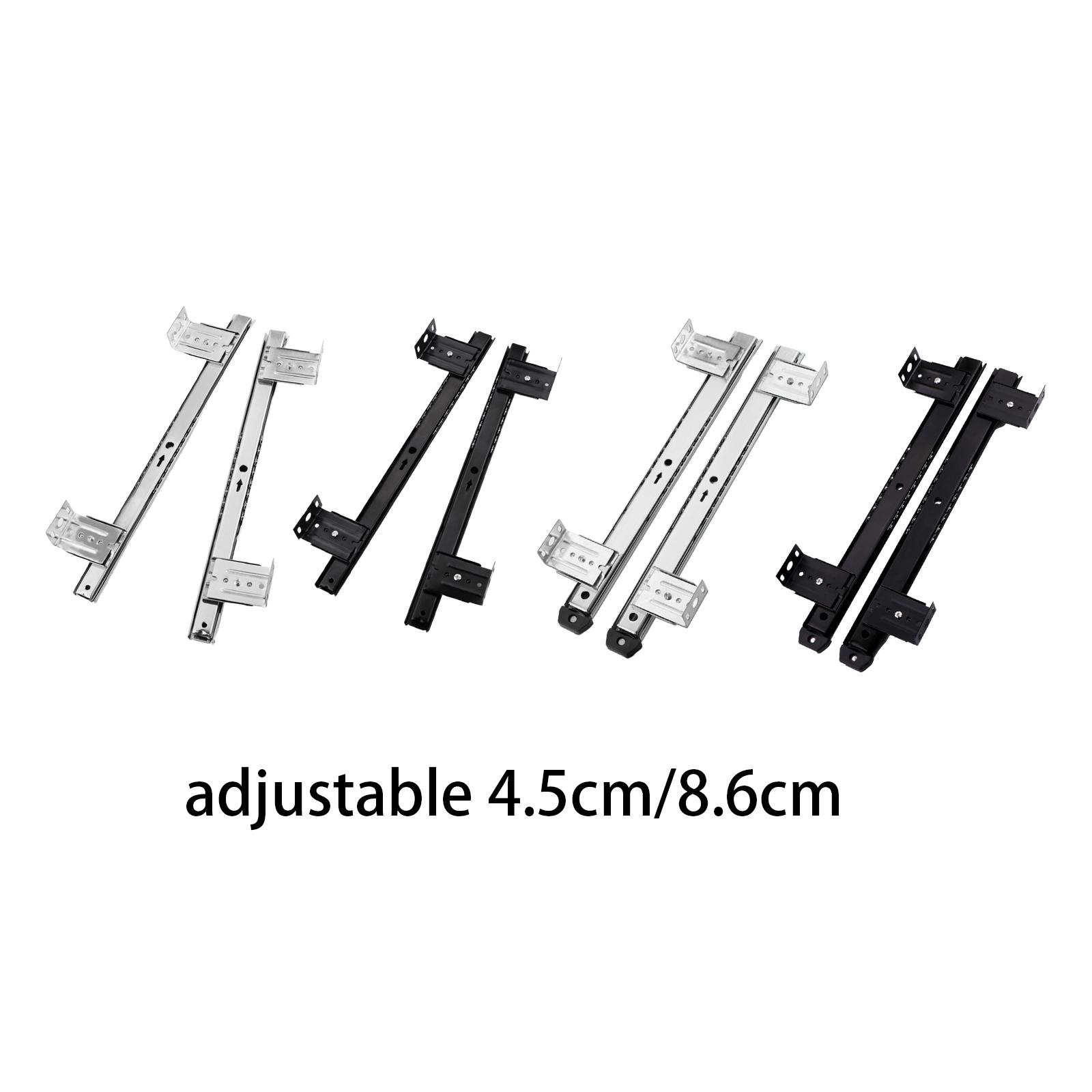 Office Furniture Hardware - Rak Keyboard Geser Logam untuk Perabot