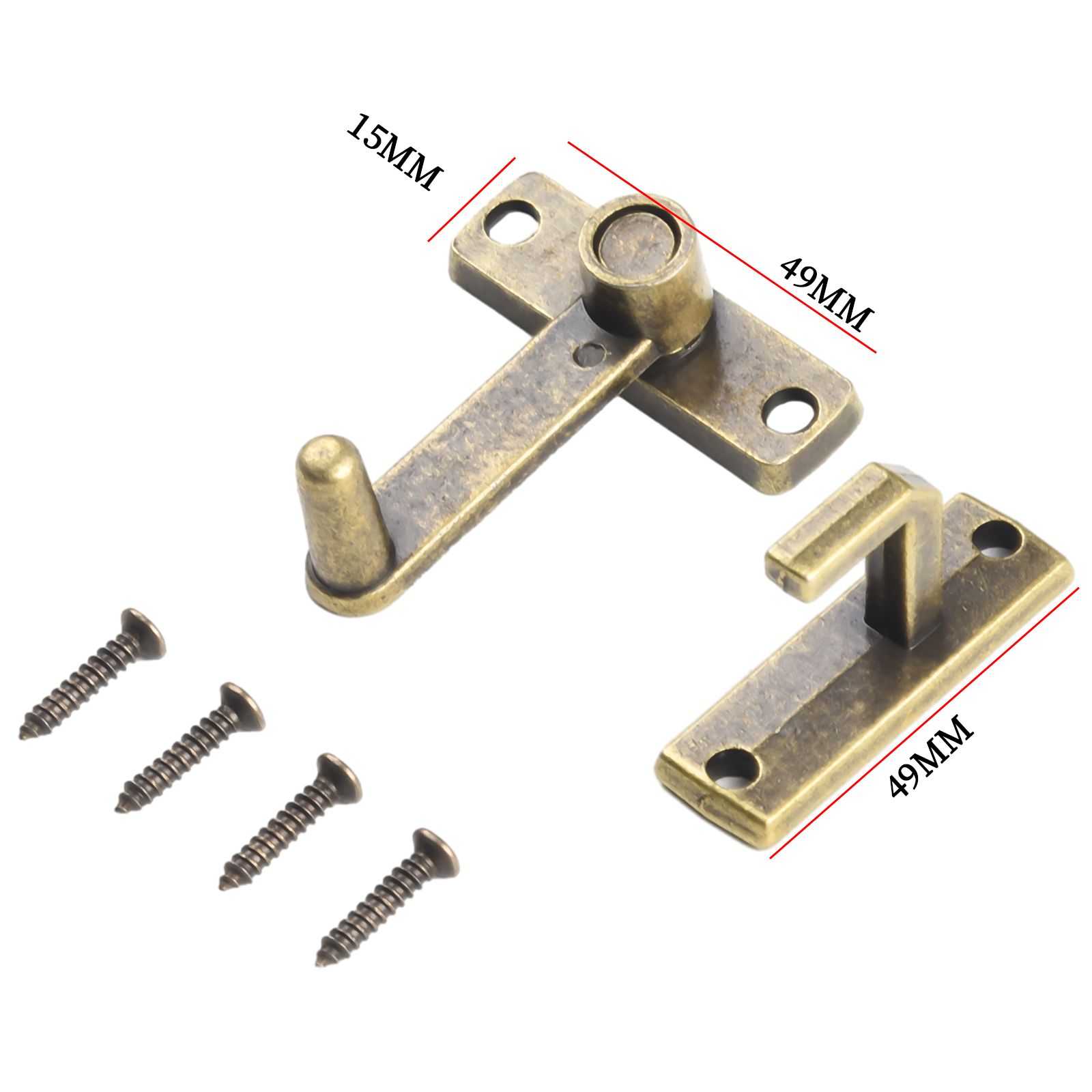 1set Kunci Pintu Geser Perungg - Furniture Hardware Fittings ulasan dan harga