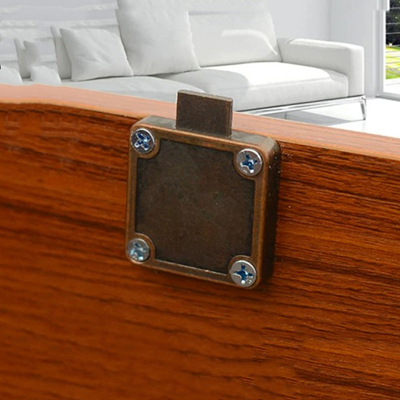 1 Buah Kunci Laci Meja Kantor  - Office Furniture Hardware ulasan dan harga