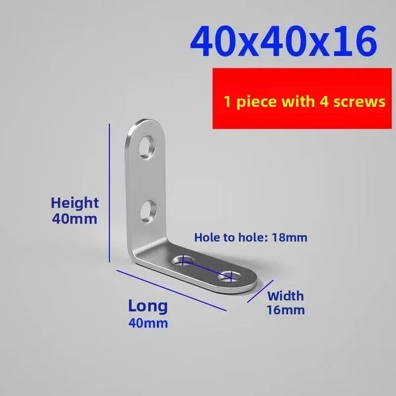 Braket Sudut Kanan 90 Derajat  - Office Furniture Hardware ulasan dan harga