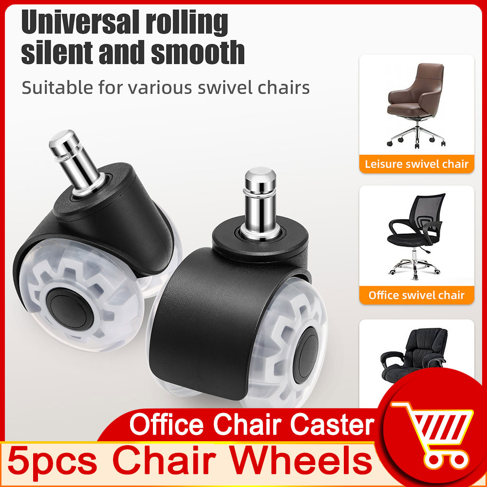 5 Buah Roda Bisu Kursi Kantor  - Office Furniture Hardware ulasan dan harga