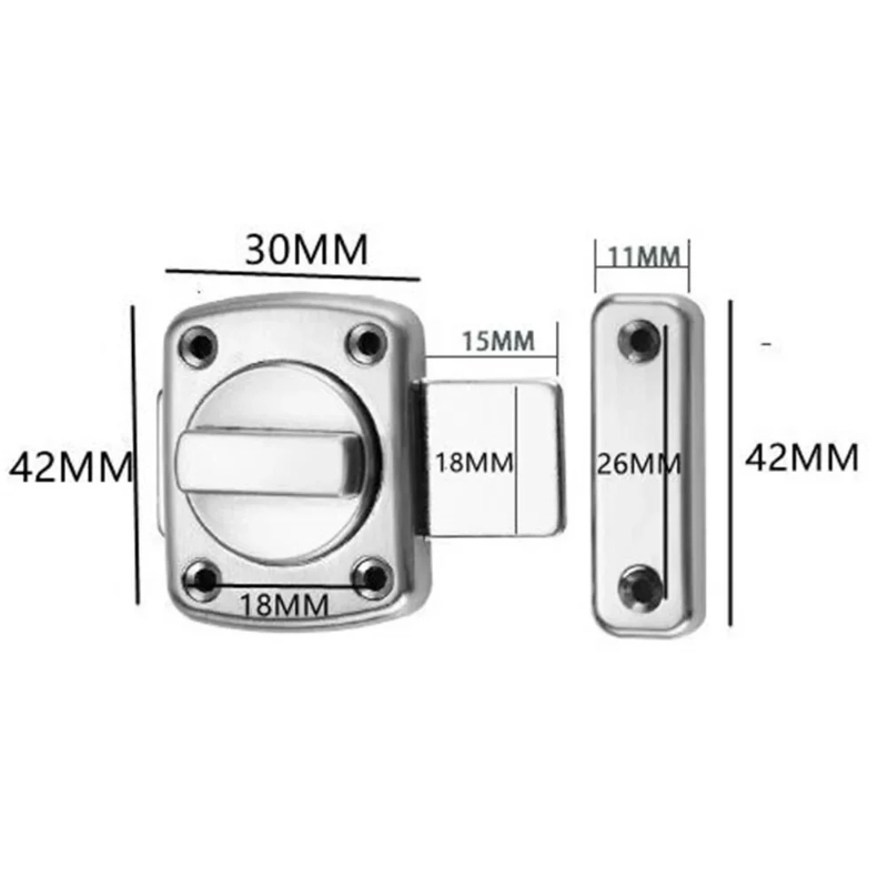 Kait Pintu Logam Cor Anti Mali - Furniture Hardware Fittings ulasan dan harga