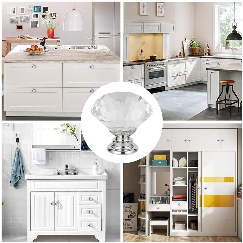 6 Buah Kenop Kabinet dengan Se - Furniture Hardware Screws ulasan dan harga